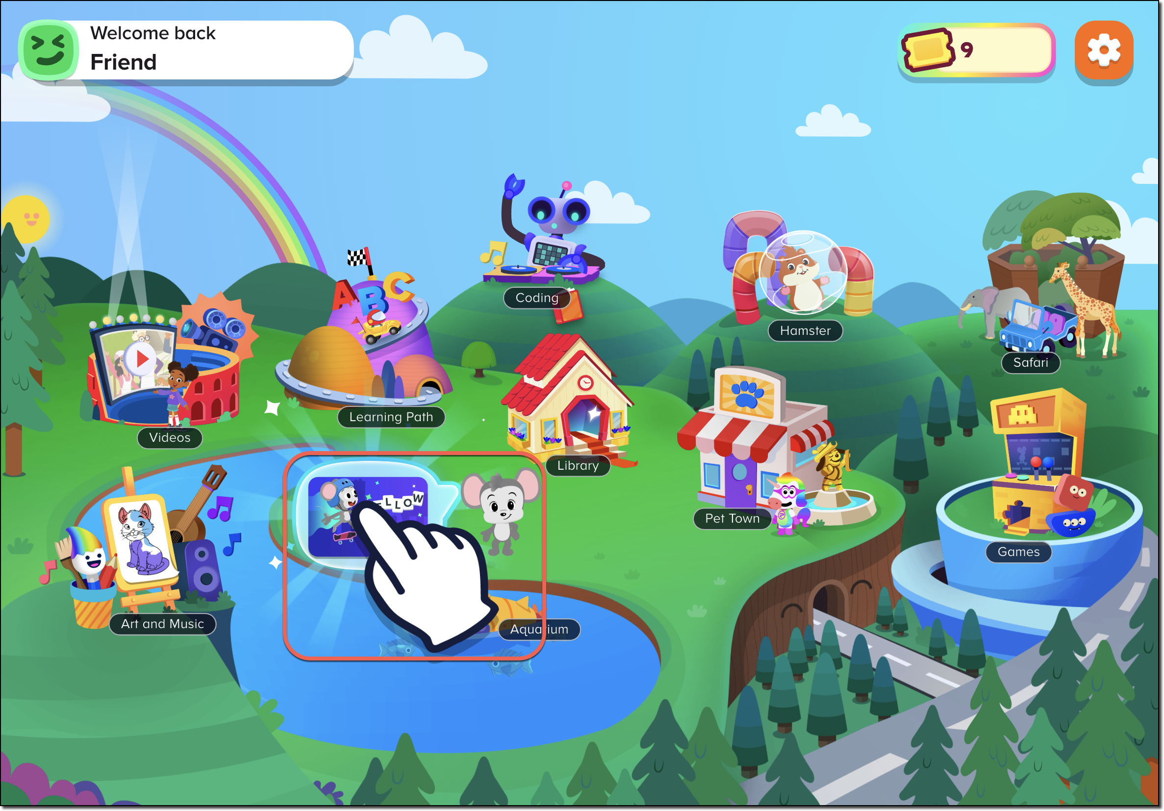recommended activities from home screen.PNG