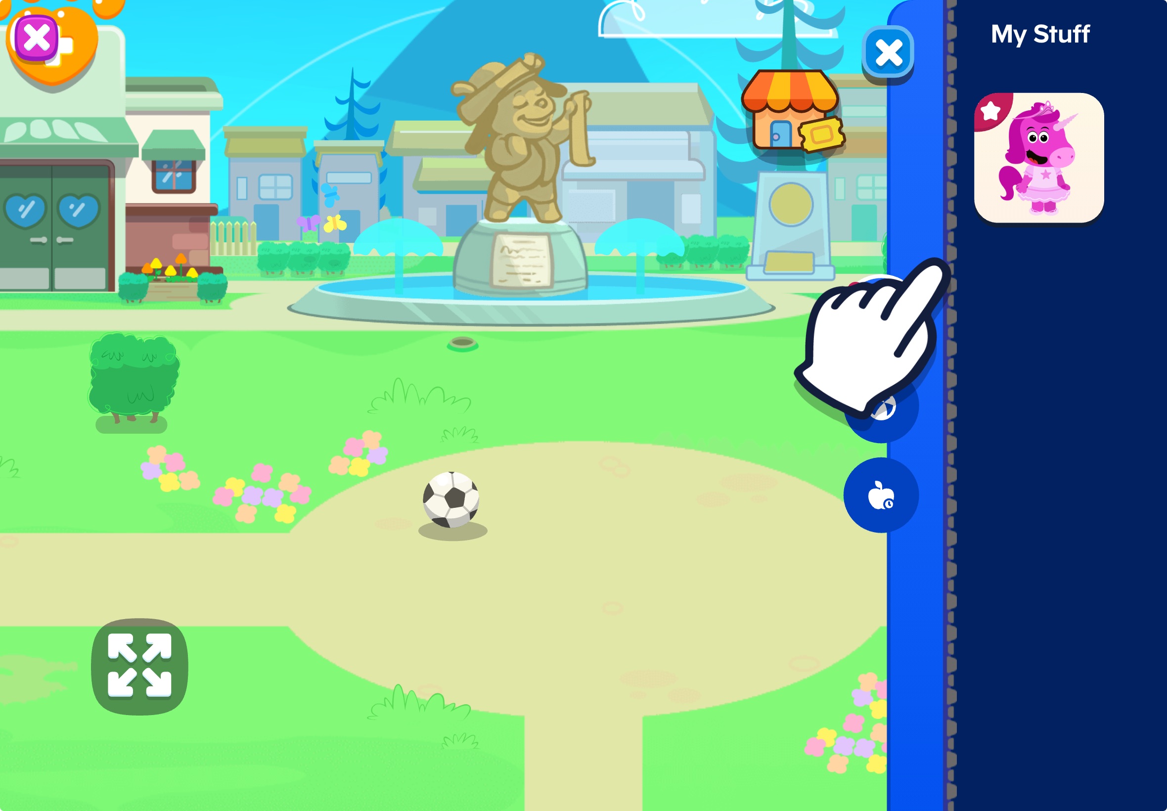 Pet Town - Drag first Pet.jpeg