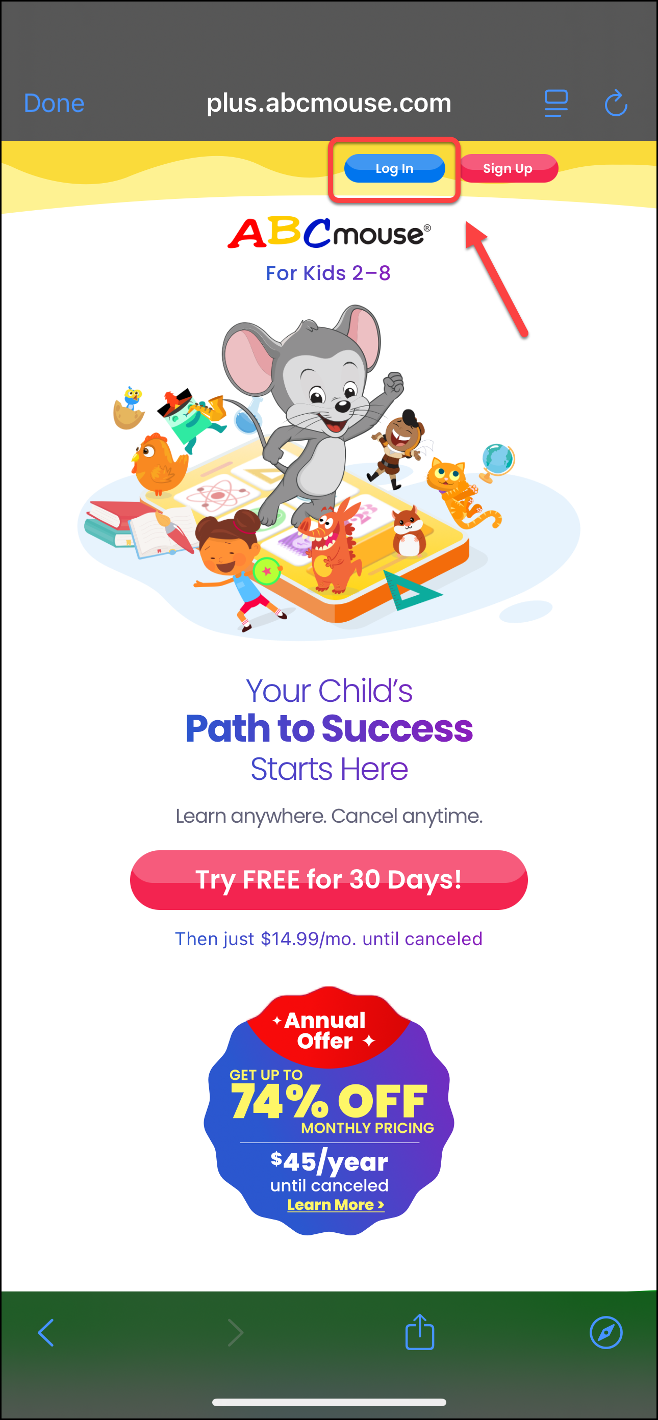 Pointing Log In plus.abcmouse.com.png