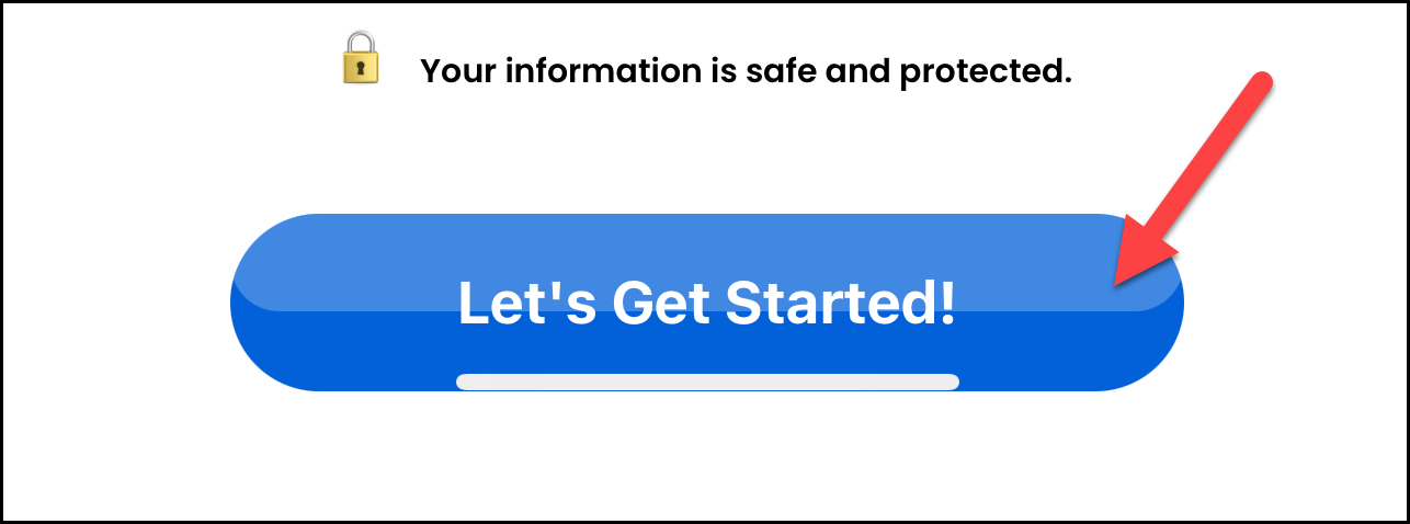 Pointing lets get started to update billing infromation.png